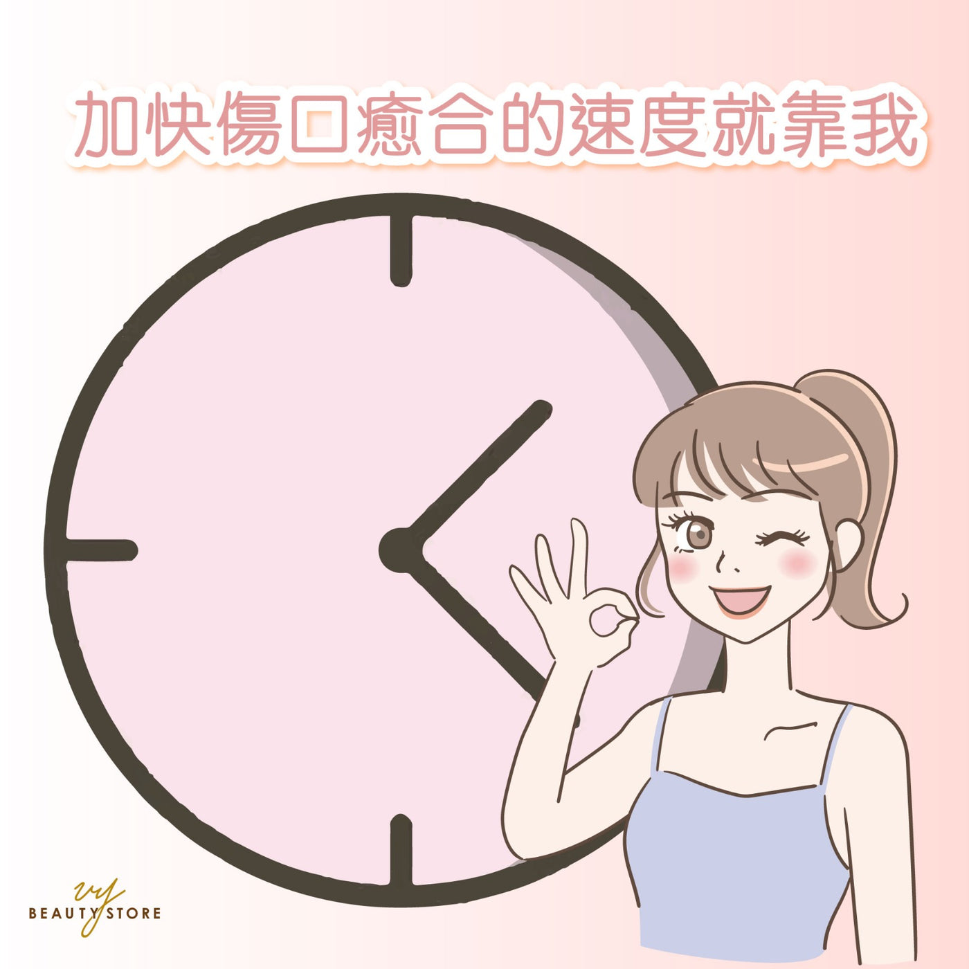 加快伤口愈合的速度就靠我! 🤕