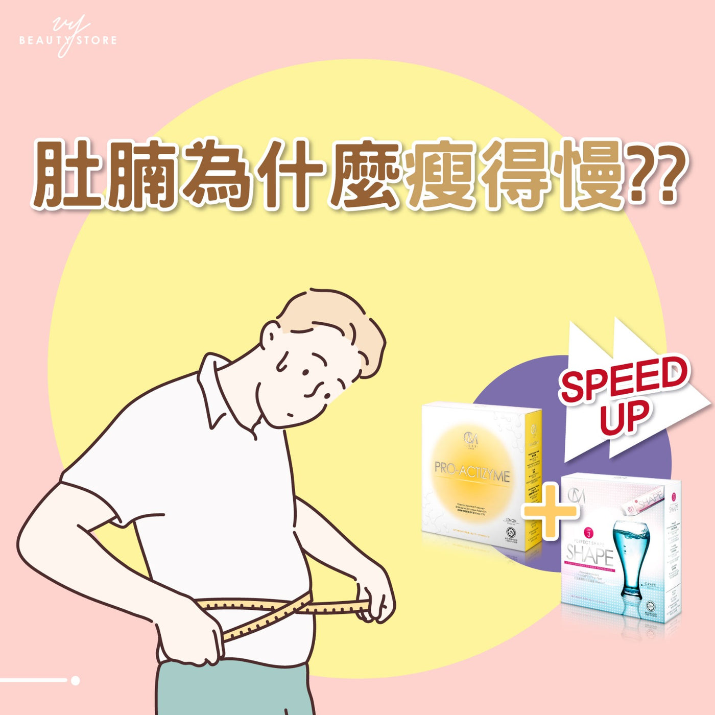 肚腩为什么瘦得慢?