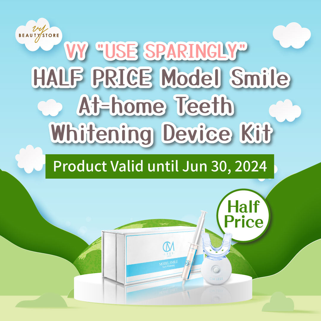 【VY「惜用」半价优惠】MODEL SMILE 家用美白牙齿套装（产品有效期至2024年6月30日）