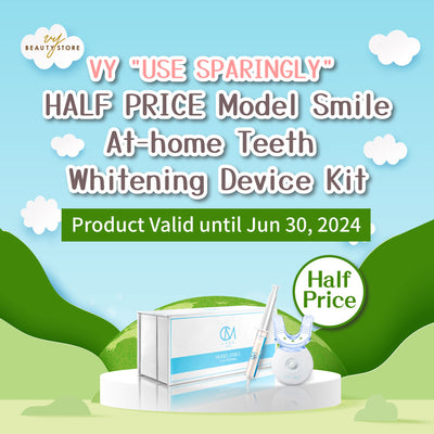 【VY「惜用」半价优惠】MODEL SMILE 家用美白牙齿套装（产品有效期至2024年6月30日）